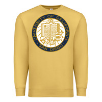 Antique Gold university of california, san diego Premium Sweatshirt - artisFamous
