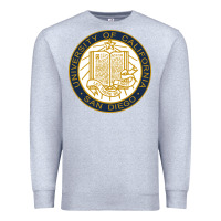 Heather Grey university of california, san diego Premium Sweatshirt - artisFamous