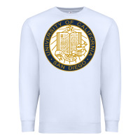 White university of california, san diego Premium Sweatshirt - artisFamous