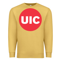 Antique Gold university of illinois at chicago circle Premium Sweatshirt - artisFamous