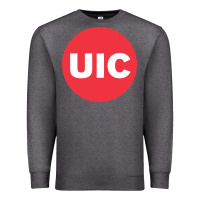 Charcoal Heather university of illinois at chicago circle Premium Sweatshirt - artisFamous
