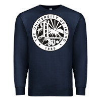 Navy university of idaho Premium Sweatshirt - artisFamous