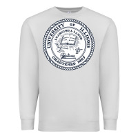 Dove Grey university of illinois Premium Sweatshirt - artisFamous