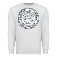 Oatmeal Heather university of illinois Premium Sweatshirt - artisFamous