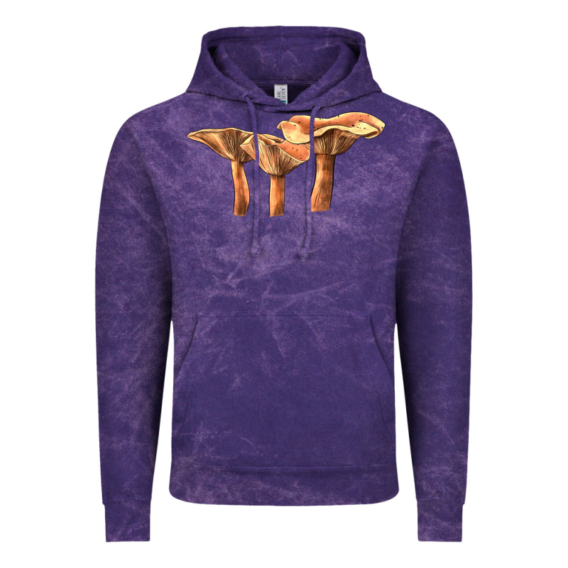 Lactarius Rufus Mushroom Illustrations Vintage Hoodie by LillyAllenDesigns | Teevron