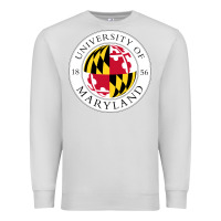 Dove Grey university of maryland Premium Sweatshirt - artisFamous