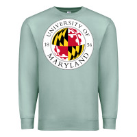 Seafoam university of maryland Premium Sweatshirt - artisFamous