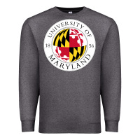Charcoal Heather university of maryland Premium Sweatshirt - artisFamous