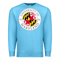 Ocean Blue university of maryland Premium Sweatshirt - artisFamous