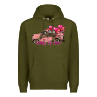 Army Green load of love Premium Hoodie - SublimationCraftShop