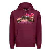 Burgundy load of love Premium Hoodie - SublimationCraftShop