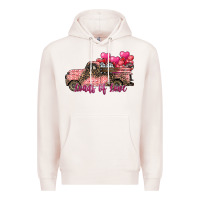 Pale Pink load of love Premium Hoodie - SublimationCraftShop