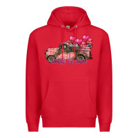 Red load of love Premium Hoodie - SublimationCraftShop