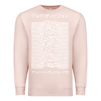 Pale Pink joy division pleasures  japanese Premium Sweatshirt - artisFamous