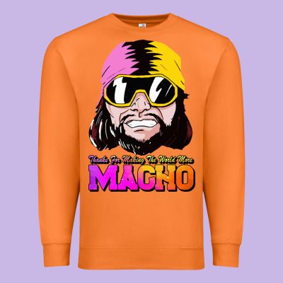 Randy Wrestler Premium Sweatshirt Designed By Artisfamous