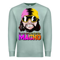 Seafoam randy wrestler Premium Sweatshirt - artisFamous