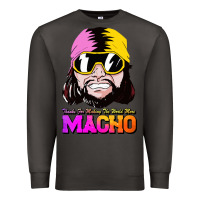 Smoke randy wrestler Premium Sweatshirt - artisFamous
