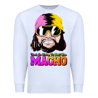 White randy wrestler Premium Sweatshirt - artisFamous