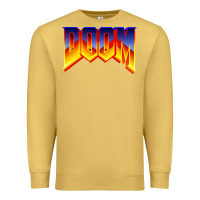 Antique Gold doom video game Premium Sweatshirt - artisFamous