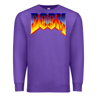 Purple doom video game Premium Sweatshirt - artisFamous