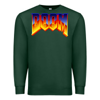 Sports Green doom video game Premium Sweatshirt - artisFamous