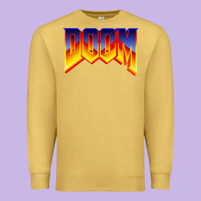 Doom Video Game Premium Sweatshirt Designed By Artisfamous