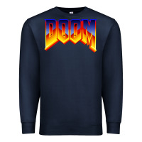 Navy doom video game Premium Sweatshirt - artisFamous