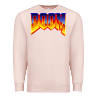 Pale Pink doom video game Premium Sweatshirt - artisFamous