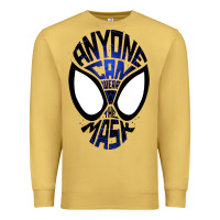 Antique Gold anyone can wear the mask Premium Sweatshirt - artisFamous