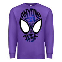Purple anyone can wear the mask Premium Sweatshirt - artisFamous