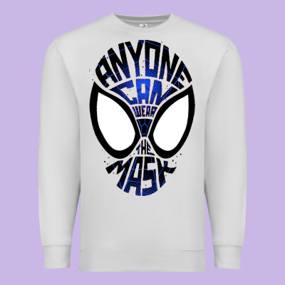 Anyone Can Wear The Mask Premium Sweatshirt Designed By Artisfamous