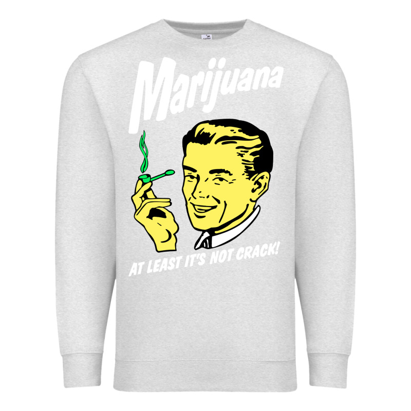 Smoking Marijuana Premium Sweatshirt by artisFamous | Teevron