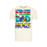 Vintage Arctic Pride LGBTQ Free Dad Hugs Vintage Tee - BundleAndBundleShop