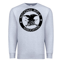 Heather Grey national rifle association Premium Sweatshirt - artisFamous