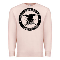 Pale Pink national rifle association Premium Sweatshirt - artisFamous