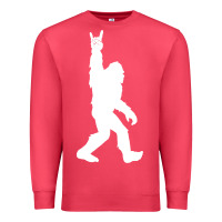 Cardinal funny bigfoot rock and roll t shirt for sasquatch believers Premium Sweatshirt - artisFamous