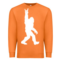 Carrot funny bigfoot rock and roll t shirt for sasquatch believers Premium Sweatshirt - artisFamous