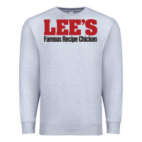 Heather Grey Lee's Famous Resto Premium Sweatshirt - artisFamous