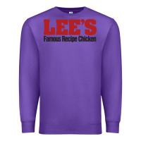 Purple Lee's Famous Resto Premium Sweatshirt - artisFamous