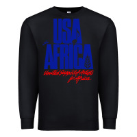 Black USA Premium Sweatshirt - artisFamous