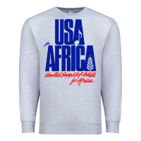 Heather Grey USA Premium Sweatshirt - artisFamous