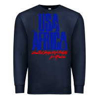Navy USA Premium Sweatshirt - artisFamous