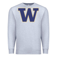Heather Grey washington Premium Sweatshirt - artisFamous