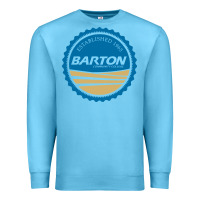 Ocean Blue Barton Community College Premium Sweatshirt - artisFamous