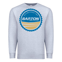 Heather Grey Barton Community College Premium Sweatshirt - artisFamous