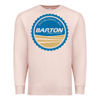 Pale Pink Barton Community College Premium Sweatshirt - artisFamous