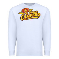 White Pollo camp Resto Premium Sweatshirt - artisFamous