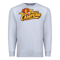 Heather Grey Pollo camp Resto Premium Sweatshirt - artisFamous