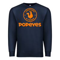 Navy Resto Popeyes Art Premium Sweatshirt - artisFamous