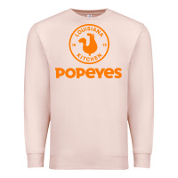 Pale Pink Resto Popeyes Art Premium Sweatshirt - artisFamous